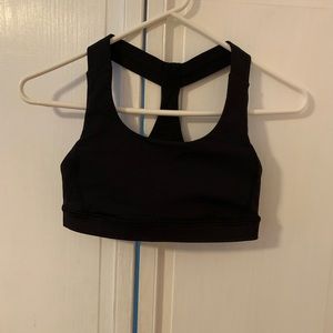 Lululemon Black Sports Bra